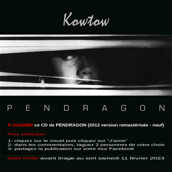 Concours Pendragon Kowtow - fevrier 2023